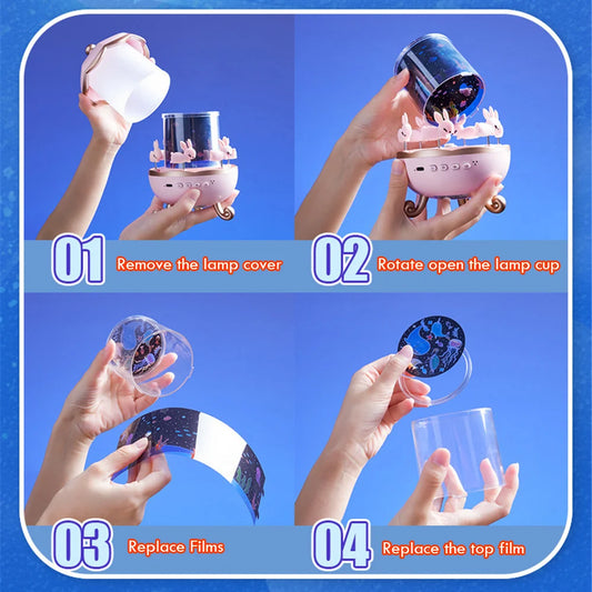 Children's Rotating Nigh Light Projector